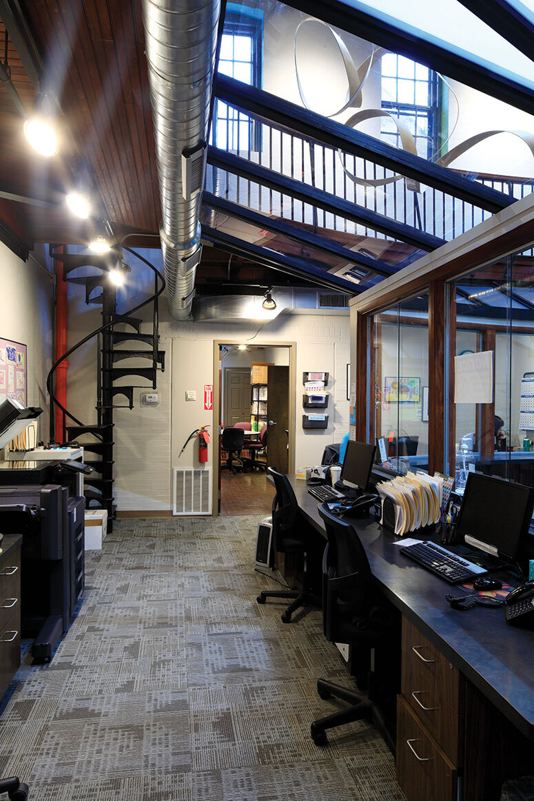 An office reinvention in Allentown